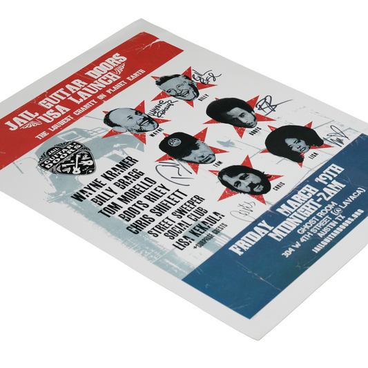 Signed JGD-USA Office Launch Poster