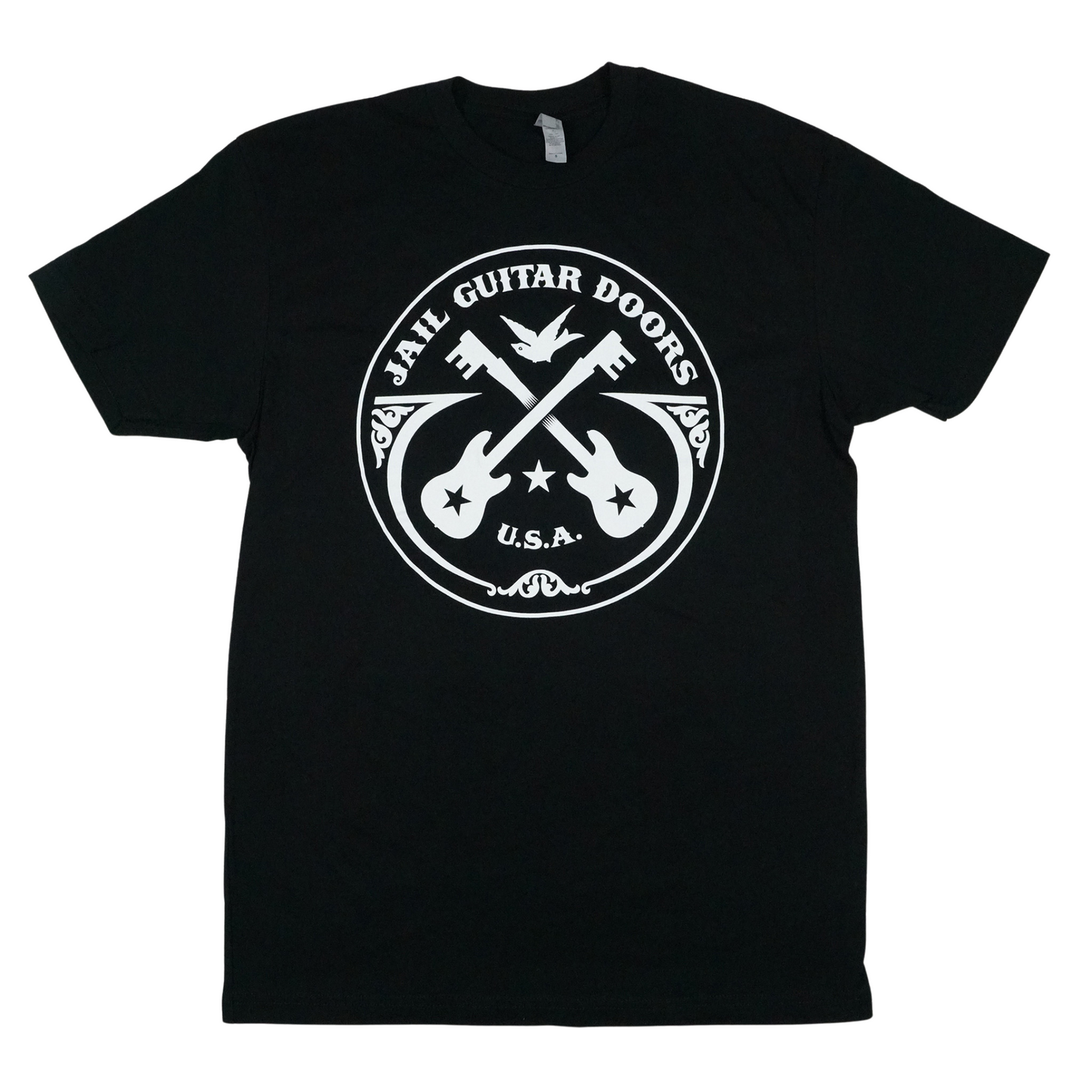 T-Shirt: JGD Black & White Circle Logo