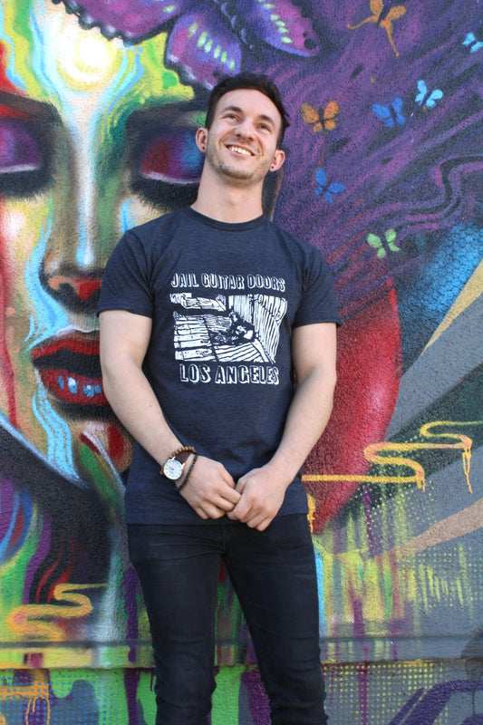 T-Shirt: JGD Grey Woodblock LIMITED SIZES