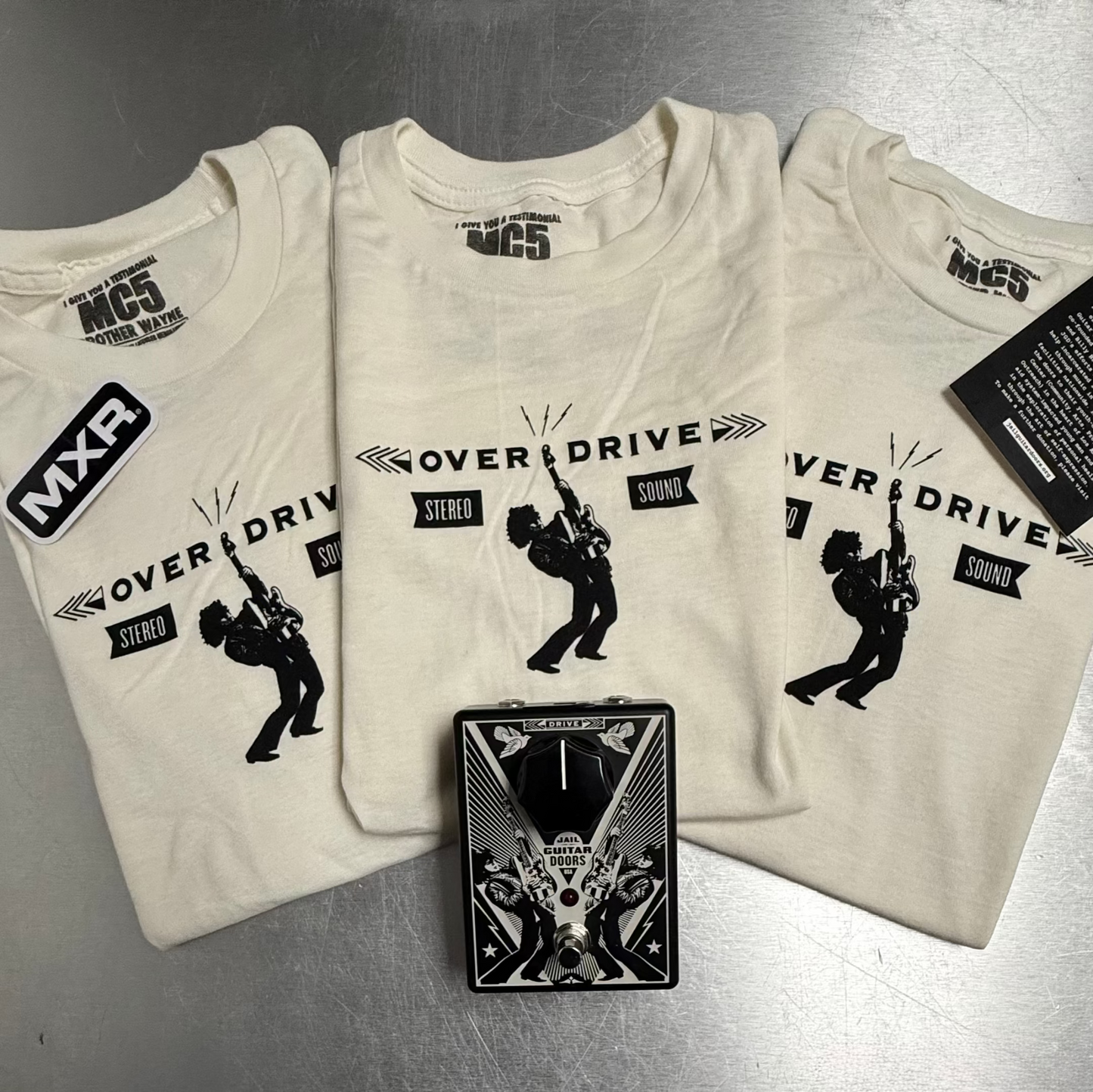 MXR Jail Guitar Doors Drive - BUNDLE