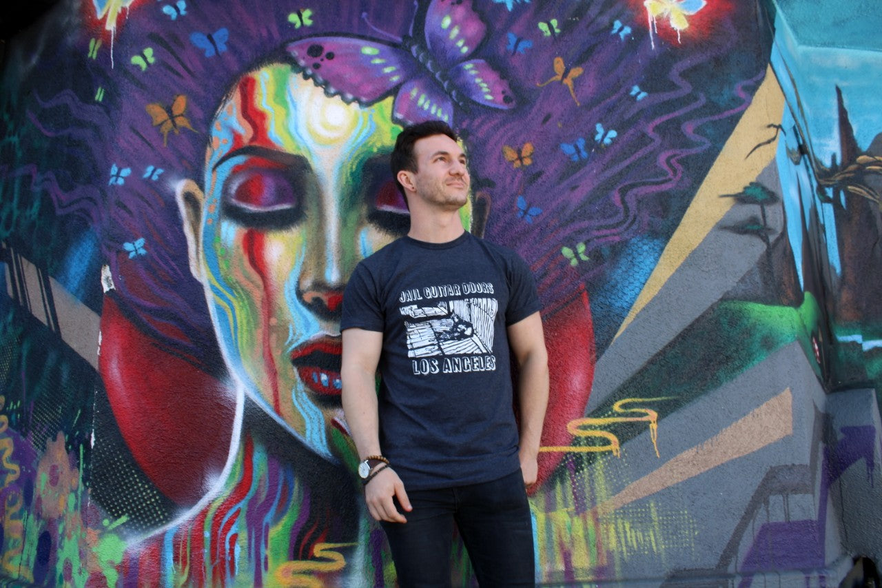T-Shirt: JGD Grey Woodblock LIMITED SIZES